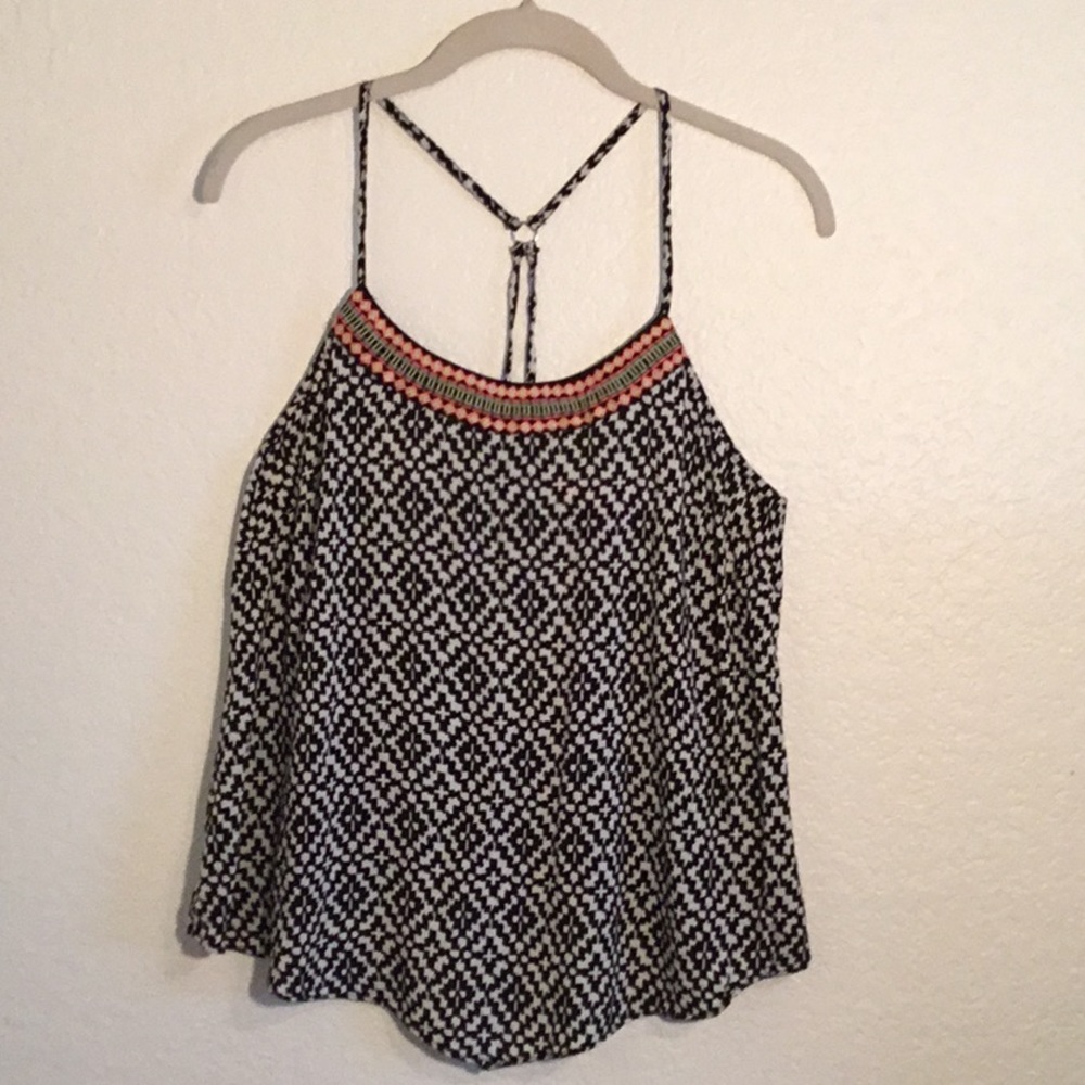 Lulumari Print Tank - Tie back - Size M